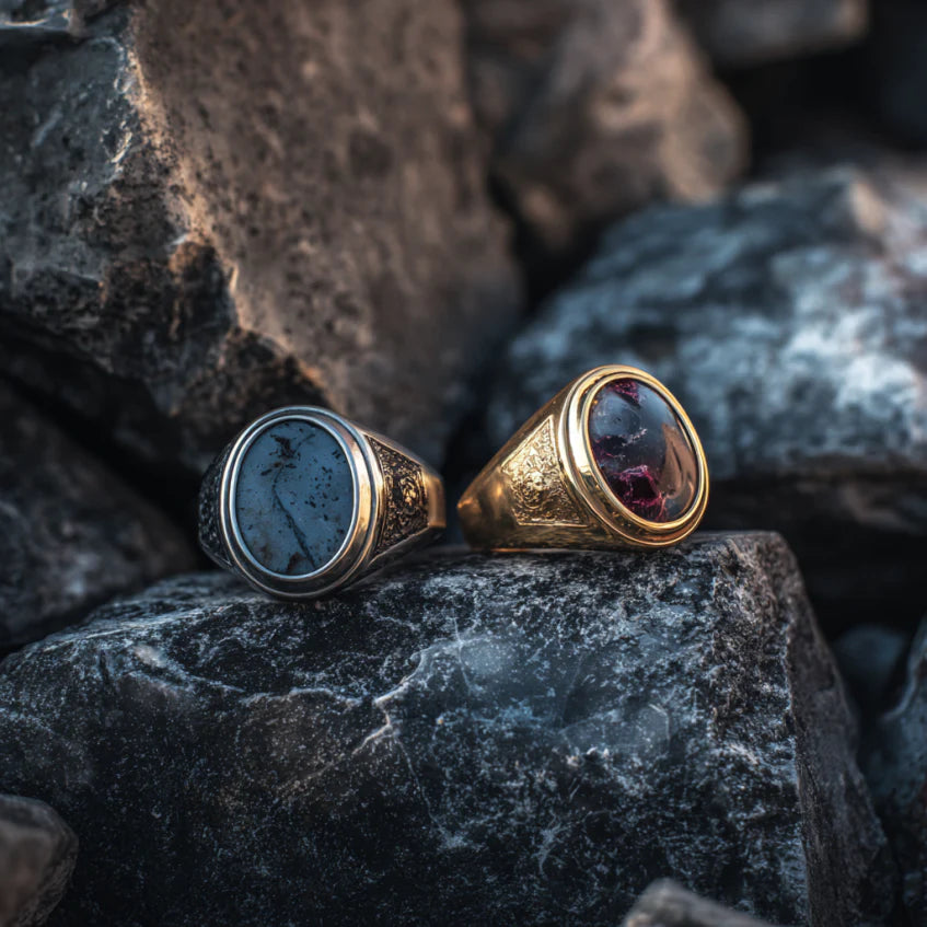 Chevaliere bague homme