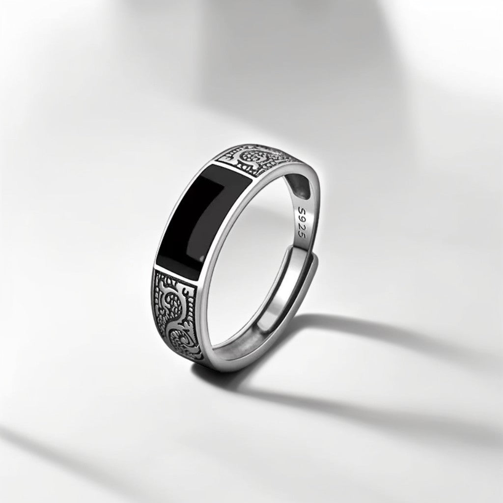 Bague Argent Homme | Modèle Zircon - Argent Sterling 925 - Oxior