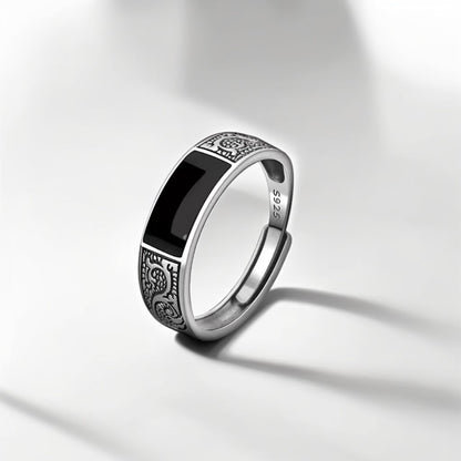 Bague Argent Homme | Modèle Zircon - Argent Sterling 925 - Oxior