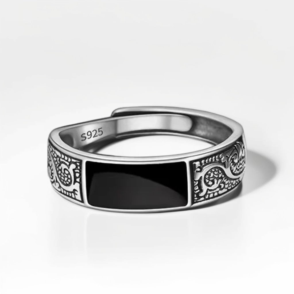 Bague Argent Homme | Modèle Zircon - Argent Sterling 925 - Oxior