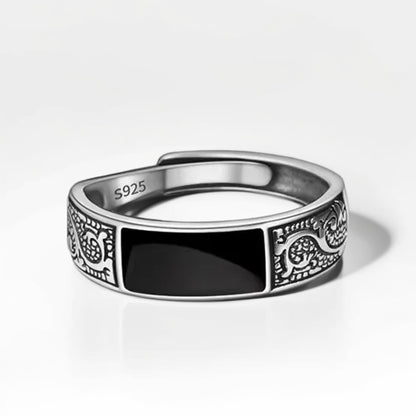 Bague Argent Homme | Modèle Zircon - Argent Sterling 925 - Oxior
