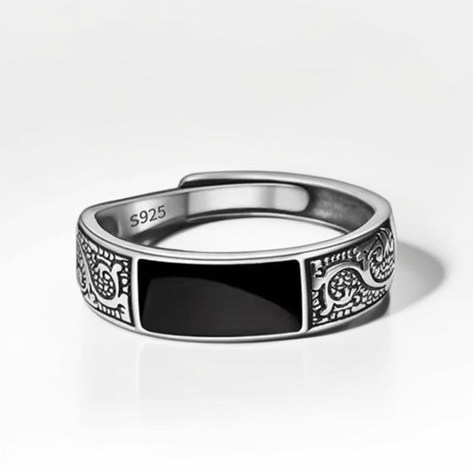 Bague Argent Homme | Modèle Zircon - Argent Sterling 925 - Oxior