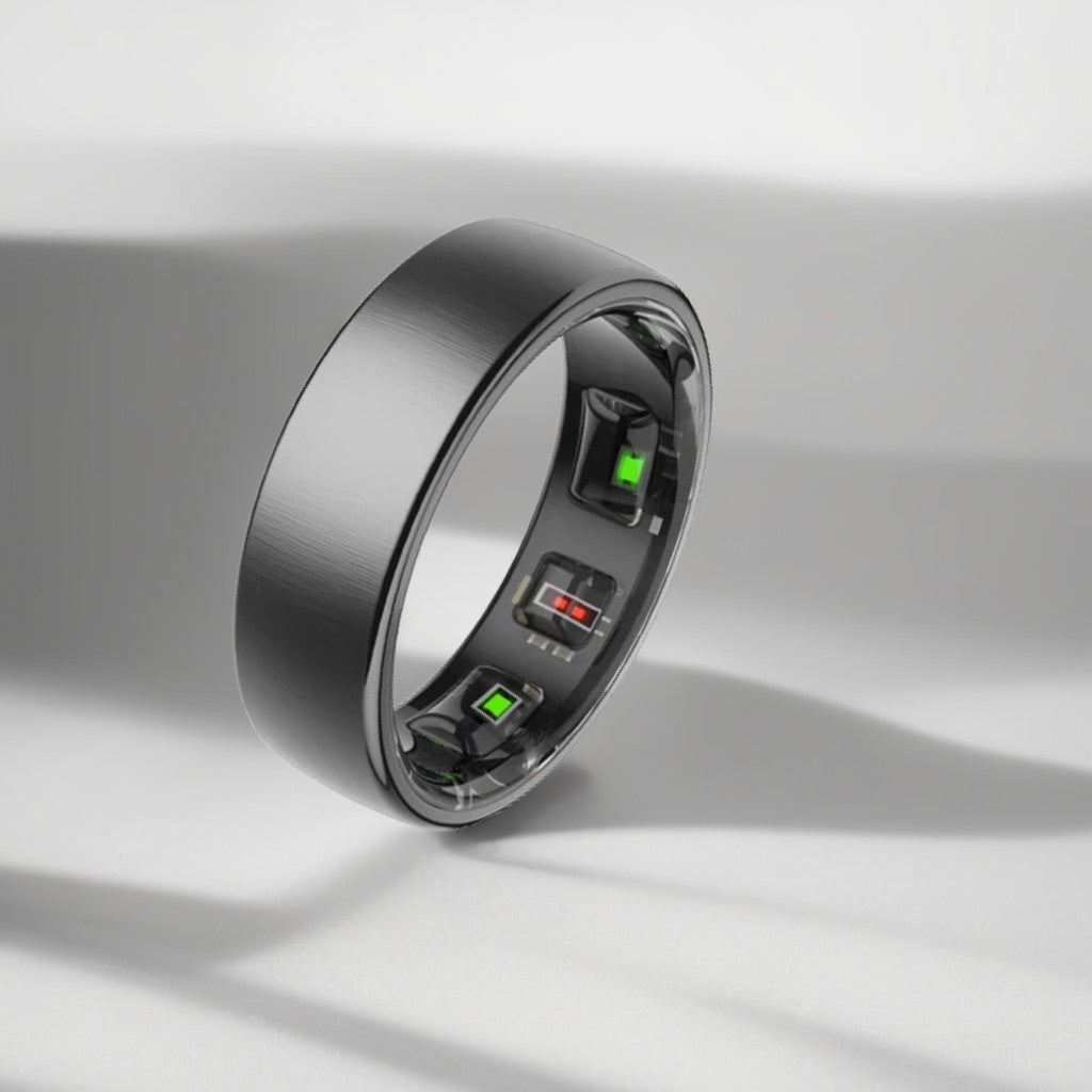 Bague Connectée Homme | Modèle AR10 - Noir - Oxior