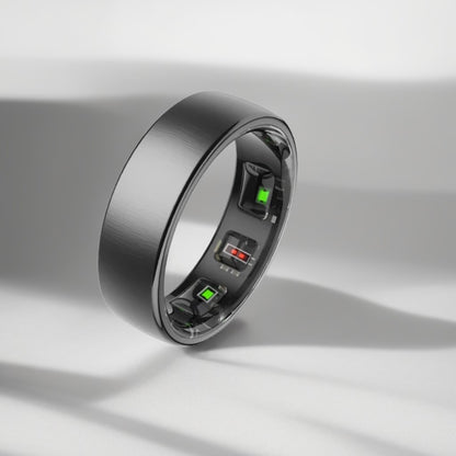 Bague Connectée Homme | Modèle AR10 - Noir - Oxior