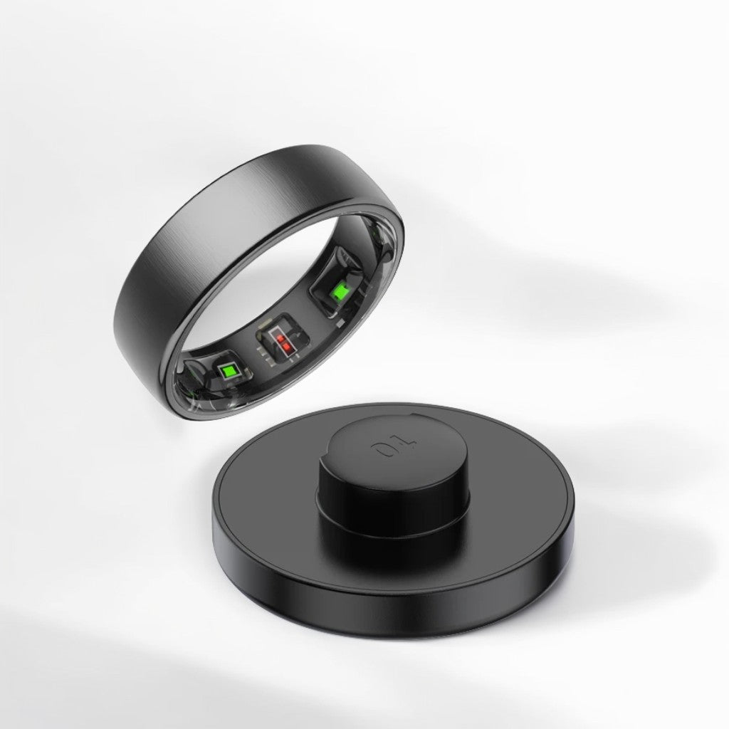 Bague Connectée Homme | Modèle AR10 - Noir - Oxior