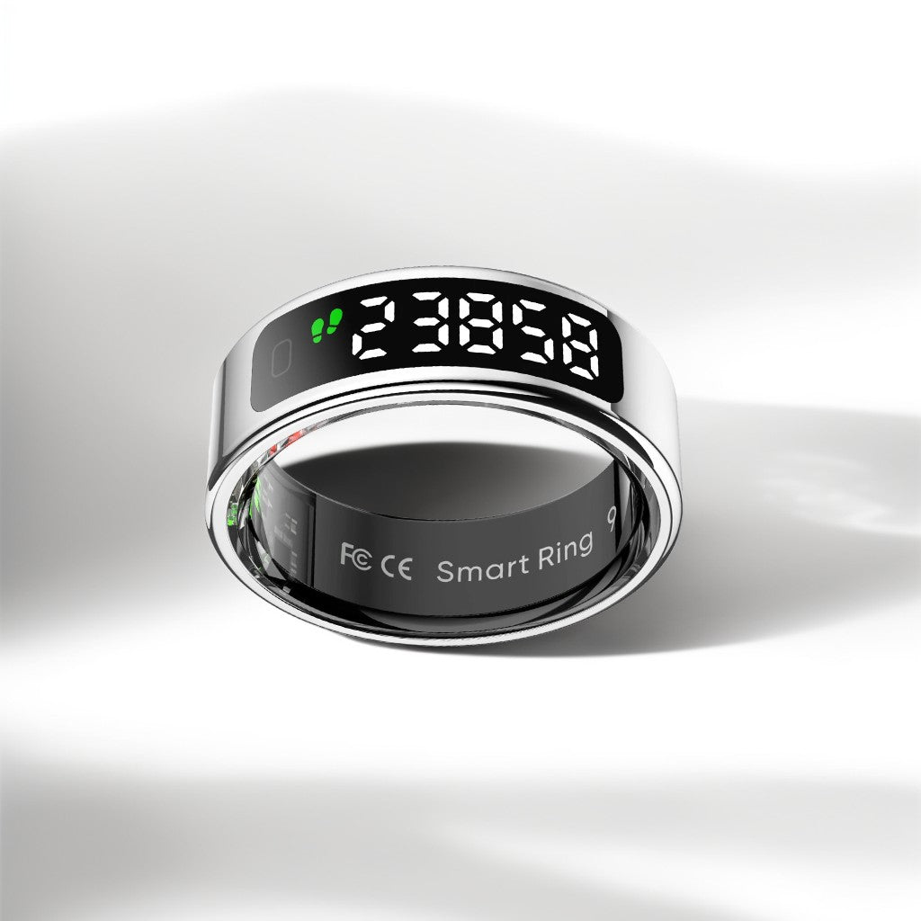 Bague Connectée Homme | Modèle R12 - Argenté - Oxior