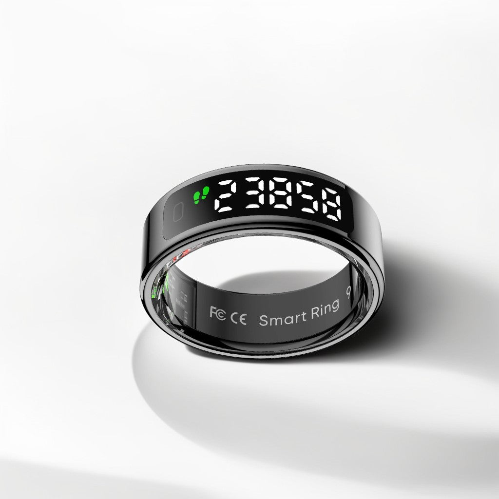 Bague Connectée Homme | Modèle R12 - Noir - Oxior