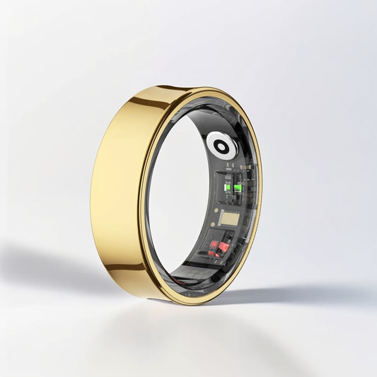 Bague Connectée Homme | Modèle R09 - Doré - Oxior